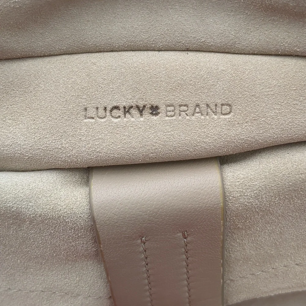 Lucky Brand suede Kaza crossbody